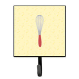 Caroline'S Treasures Wisk On Yellow Wall Hook, Small, Multicolor