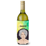 Caroline'S Treasures Aquarius Zodiac Sign Decorative Bottle Hugger, 750 Ml, Multicolor