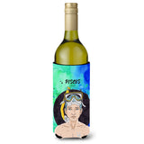 Caroline'S Treasures Pisces Zodiac Sign Decorative Bottle Hugger, 750 Ml, Multicolor
