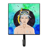 Caroline'S Treasures Pisces Zodiac Sign Wall Hook, Small, Multicolor