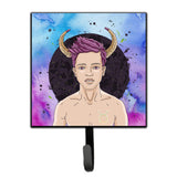 Caroline'S Treasures Taurus Zodiac Sign Wall Hook, Small, Multicolor