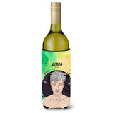 Caroline'S Treasures Libra Zodiac Sign Decorative Bottle Hugger, 750 Ml, Multicolor