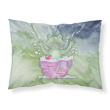 Caroline'S Treasures Frog Bathing Watercolor Pillowcase, Standard, Multicolor