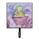 Caroline'S Treasures Turtle Bathing Watercolor Wall Hook, Small, Multicolor
