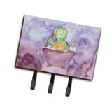 Caroline'S Treasures Turtle Bathing Watercolor Wall Hook, Triple, Multicolor
