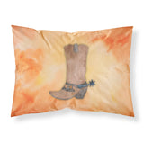 Caroline'S Treasures Cowboy Boot Watercolor Pillowcase, Standard, Multicolor