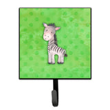 Caroline'S Treasures Polkadot Zebra Watercolor Wall Hook, Small, Multicolor