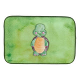 Caroline'S Treasures Turtle Watercolor Dish Drying Mat, 14 X 21, Multicolor