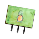 Caroline'S Treasures Turtle Watercolor Wall Hook, Triple, Multicolor