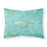 Caroline'S Treasures Alligator Watercolor Printed, Polyester, 250 Thread Count, Envelope Closure Pillowcase, Standard, Multico