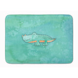 Caroline'S Treasures Alligator Watercolor Floor Mat, 19H X 27W, Multicolor