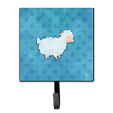 Caroline'S Treasures Polkadot Sheep Lamb Watercolor Wall Hook, Small, Multicolor