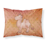 Caroline'S Treasures Polkadot Camel Watercolor Printed, Polyester, 250 Thread Count, Envelope Closure Pillowcase, Standard, Mu