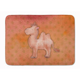 Caroline'S Treasures Polkadot Camel Watercolor Floor Mat, 19H X 27W, Multicolor
