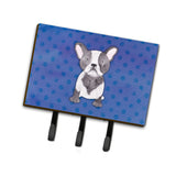 Caroline'S Treasures French Bulldog Polkadot Watercolor Wall Hook, Triple, Multicolor