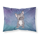 Caroline'S Treasures French Bulldog Watercolor Printed, Polyester Envelope Closure Pillowcase, Standard, Multicolor