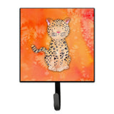 Caroline'S Treasures Leopard Watercolor Wall Hook, Small, Multicolor