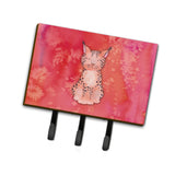 Caroline'S Treasures Lynx Watercolor Wall Hook, Triple, Multicolor