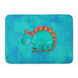Caroline'S Treasures Stegosaurus Watercolor Floor Mat, 19 X 27, Multicolor