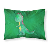 Caroline'S Treasures Tyrannosaurus Rex Watercolor Printed, Polyester, 250 Thread Count, Envelope Closure Pillowcase, Standard,