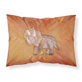 Caroline'S Treasures Triceratops Watercolor Pillowcase, Standard, Multicolor