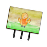 Caroline'S Treasures Chicken Watercolor Wall Hook, Triple, Multicolor