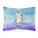Caroline'S Treasures Cow Watercolor Pillowcase, Standard, Multicolor