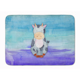 Caroline'S Treasures Cow Watercolor Floor Mat, 19 X 27, Multicolor