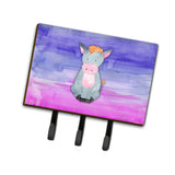 Caroline'S Treasures Donkey Watercolor Wall Hook, Triple, Multicolor