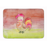 Caroline'S Treasures Rooster Watercolor Floor Mat, 19 X 27, Multicolor