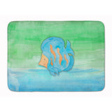 Caroline'S Treasures Blue Fish Watercolor Floor Mat, 19 X 27, Multicolor