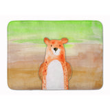 Caroline'S Treasures Bear Watercolor Floor Mat, 19 X 27, Multicolor
