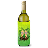 Caroline'S Treasures Bb7449Literk Aloha Flip Flops Wine Bottle Hugger Cold-Beverage-Koozies, 750 Ml, Multicolor
