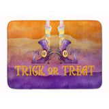 Caroline'S Treasures Halloween Trick Witches Feet Machine Washable Memory Foam Mat Doormats, Multicolor