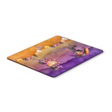 Halloween Little Witch Party Mouse Pad, Hot Pad Or Trivet