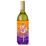 Caroline'S Treasures Bb7466Literk Halloween Sucker Lollipop Wine Bottle Hugger Cold-Beverage-Koozies, 750 Ml, Multicolor