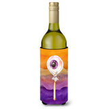 Caroline'S Treasures Bb7467Literk Halloween Eye Ball Lollipop Wine Bottle Hugger Cold-Beverage-Koozies, 750 Ml, Multicolor