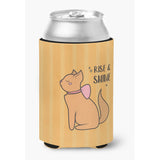 Caroline'S Treasures Bb7473Cc Nursery Rise And Shine Cat Can Or Bottle Hugger Cold-Beverage-Koozies, Multicolor