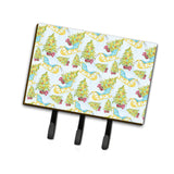 Caroline'S Treasures Christmas Tree And Sleigh Wall Hook, Triple, Multicolor