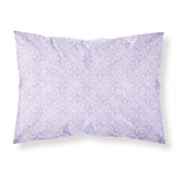 Caroline'S Treasures Geometric Circles On Purple Watercolor Pillowcase, Standard, Multicolor
