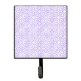 Caroline'S Treasures Geometric Circles On Purple Watercolor Wall Hook, Small, Multicolor