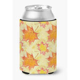 Caroline'S Treasures Fall Leaves Scattered Decorative Can Hugger, Multicolor