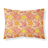 Caroline'S Treasures Fall Leaves Watercolor Red Pillowcase, Standard, Multicolor