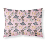 Caroline'S Treasures Watercolor Fashion Diva On Pink Pillowcase, Standard, Multicolor