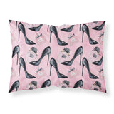 Caroline'S Treasures Fashion Diva Shoes And Perfume Pillowcase, Standard, Multicolor