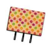 Caroline'S Treasures Watercolor Rainbow Dots And Squiggles Wall Hook, Triple, Multicolor