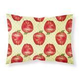 Caroline'S Treasures Watercolor Apples And Polkadots Pillowcase, Standard, Multicolor