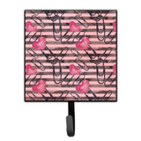 Caroline'S Treasures Watercolor Heart Paper Clips Wall Hook, Small, Multicolor