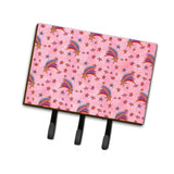 Caroline'S Treasures Watercolor Shooting Stars On Pink Wall Hook, Triple, Multicolor