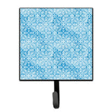 Caroline'S Treasures Watercolor Geometric Circle On Blue Wall Hook, Small, Multicolor